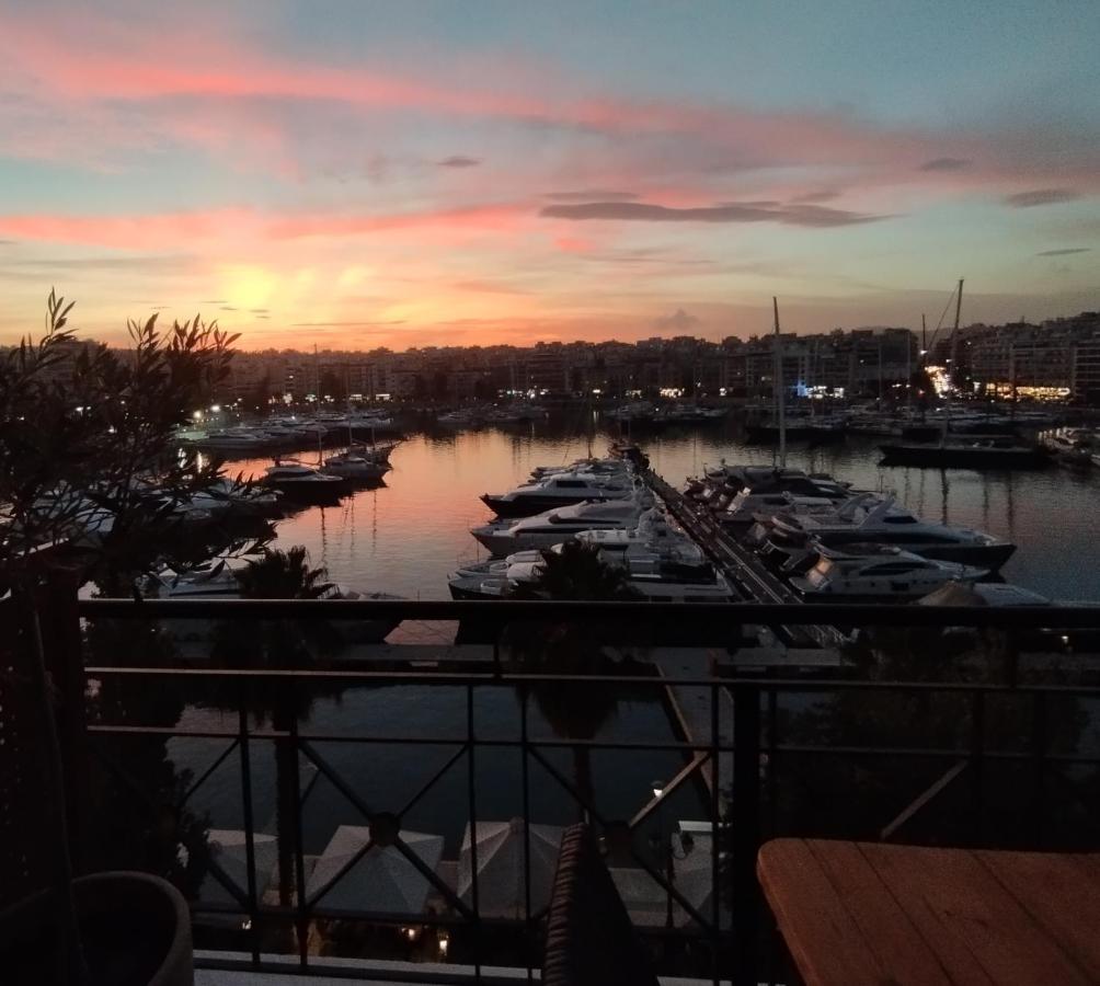 Mia'S Seaside Penthouse - Panoramic View Apartment Pireu Exterior foto