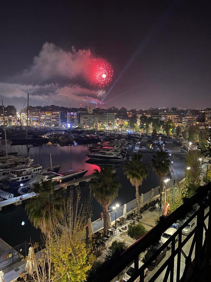 Mia'S Seaside Penthouse - Panoramic View Apartment Pireu Exterior foto